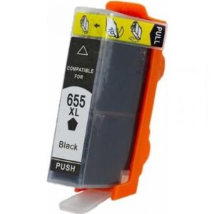 Hp 655XL Siyah İthal Muadil Kartuş 4615 4625 5525 3525 6525