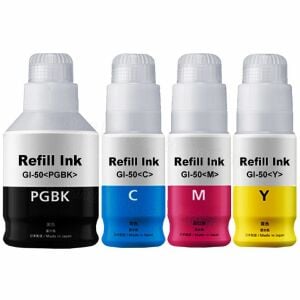 Photo Print® Canon Pixma G2420  (Yeni Seri) 4 Renk Mürekkep Seti - Renkli