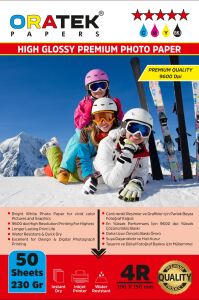Canon Pixma G3560 Evertday Premium Parlak 10X15CM Fotoğraf Kağıdı 230 Gr. 50 Adet
