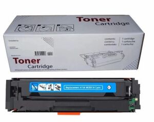 ﻿Hp Color LaserJet Enterprise M455dn Yazıcı 415A CHİPLİ Mavi Muadil Toner  2100 Sayfa