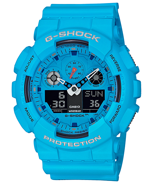 Casio GA-100RS-2A G-Shock Erkek Kol Saati