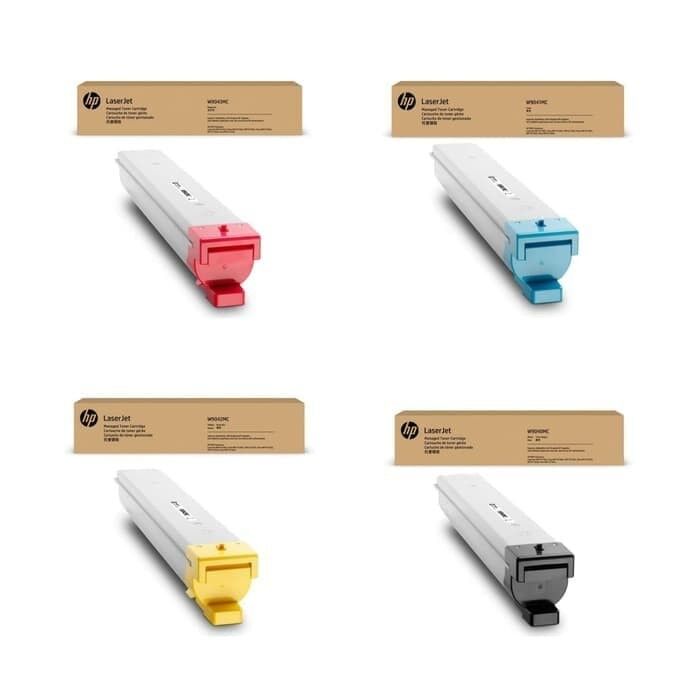Xplus Hp Color Managed Mfp E77822Z  W9040MC 4 Renk Chipli Orijinal Toner Seti - 34.000 Sayfa