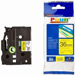 Brother P-Touch Muadili Sarı Etiket 36 Mm Tze-Tape Aze661