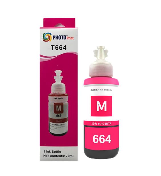 Epson 664 T6643 L200 Uyumlu Kırmızı İthal Muadil Mürekkep 70 ML