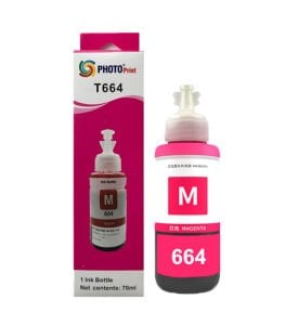 Epson 664 T6643 L200 Uyumlu Kırmızı İthal Muadil Mürekkep 70 ML